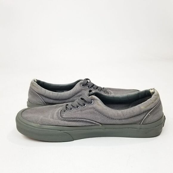 Vans Off The Wall Low Gray Skateboarding Shoes Mens Size 9 Womens Size 10.⁵ - Picture 6 of 10